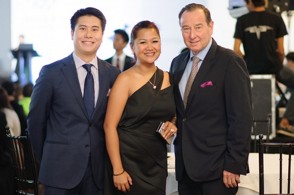 Daniel Perez, Grace Luna Figovc and Frank Reichenbach