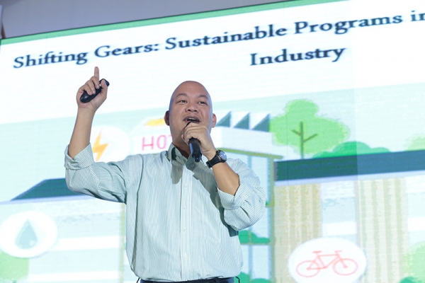 Macky Maceda, Director for Sustainability of Enderun Colleges