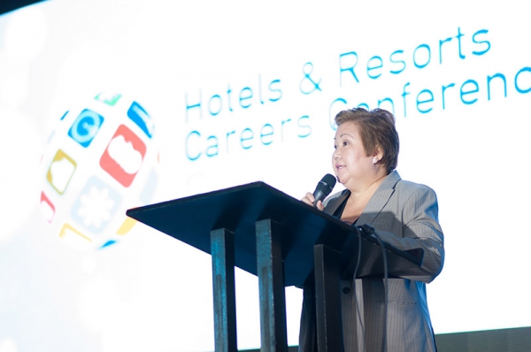 Rowena Sagaysay, President of the COHREP