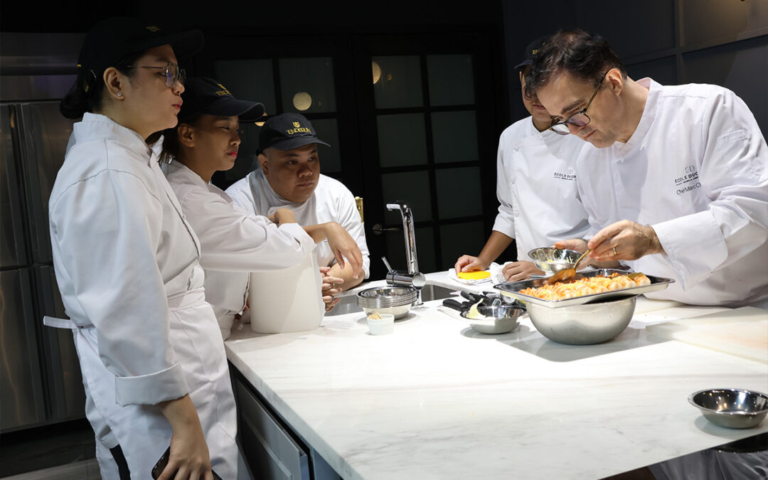 Cook your own Michelin star meal! Learn 4 easy dishes from École Ducasse