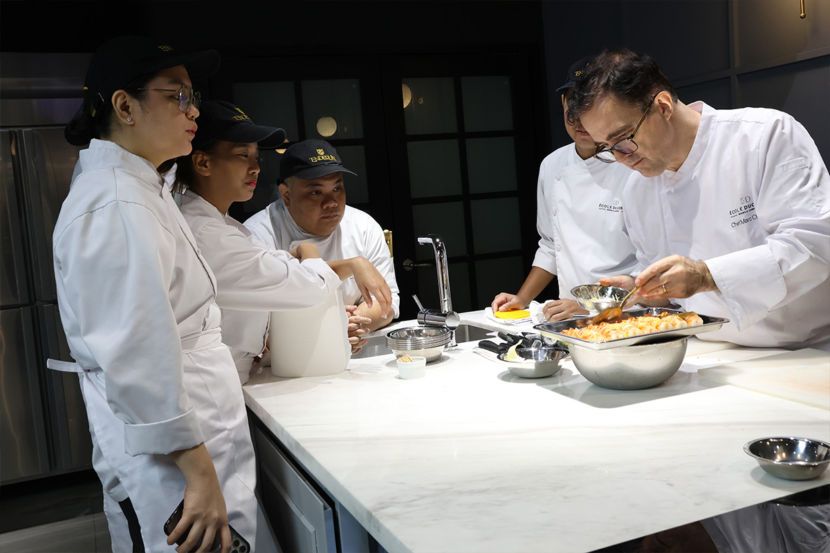 Image of - Cook your own Michelin star meal! Learn 4 easy dishes from École Ducasse