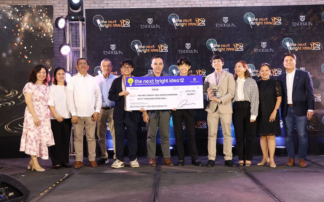 La Salle Green Hills Wins Grand Prize at Enderun Colleges’ The Next Bright Idea 12