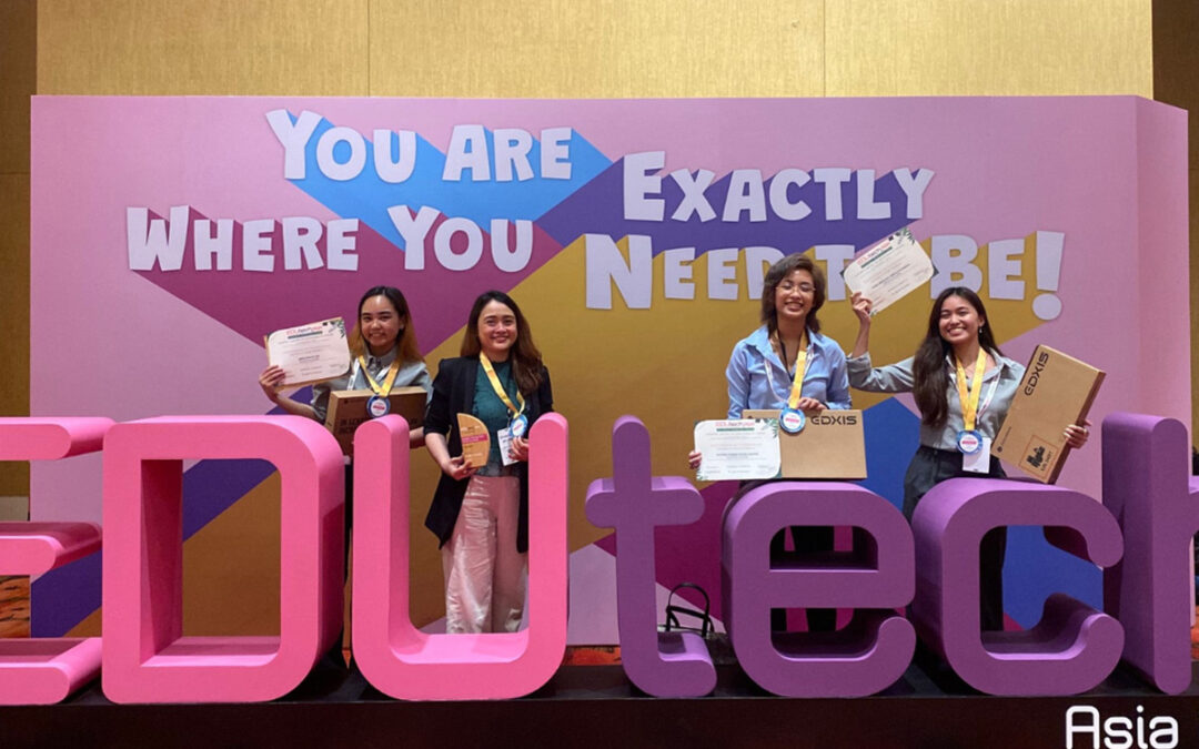 Filipino Students Triumph As Champions at EDUtech Sustainability Challenge in Singapore